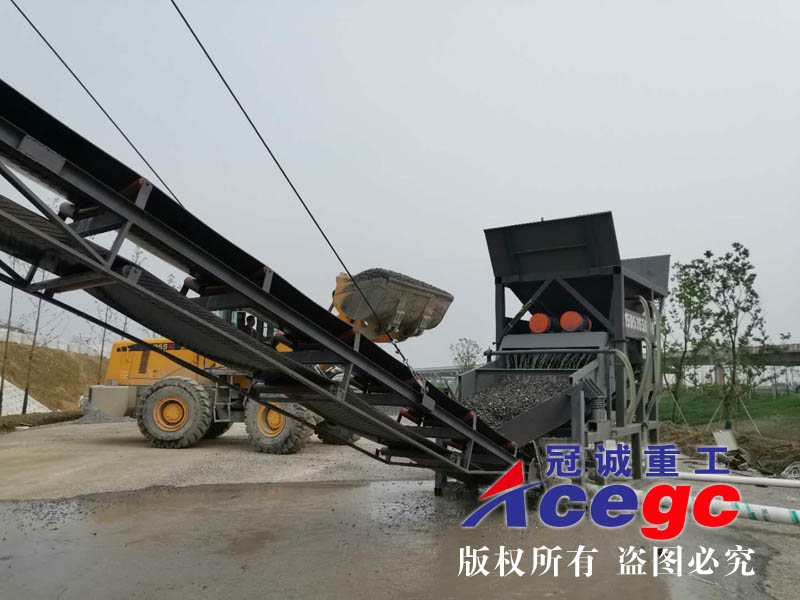 振動篩洗砂機械生産線(xiàn)